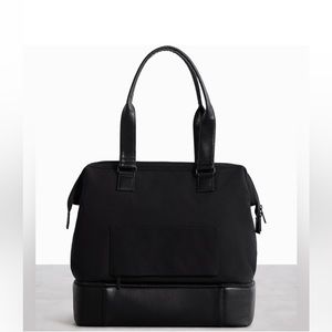 Black Beis mini weekender convertible